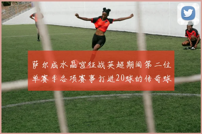 萨尔成水晶宫征战英超期间第二位单赛季各项赛事打进20球的传奇球员